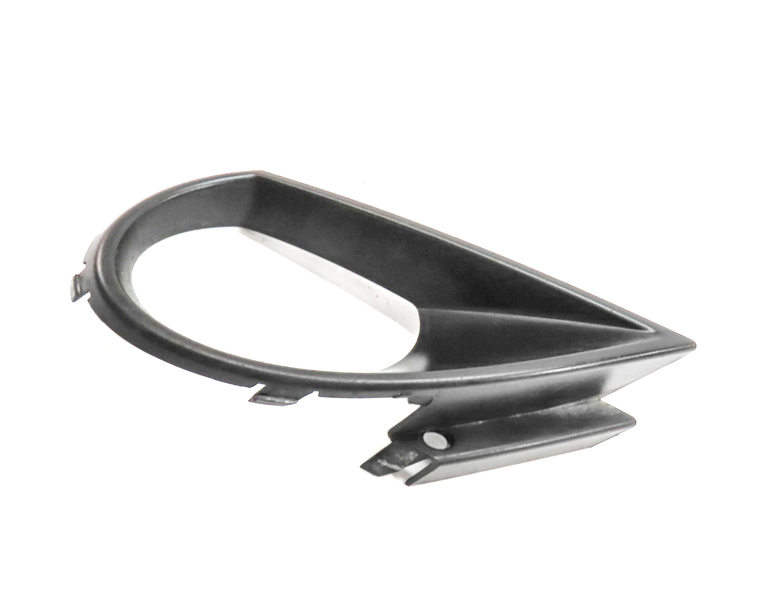 2013 AUDI Q7 (4L) FRONT RIGHT PASSENGER LOWER BUMPER FOG LIGHT LAMP TRIM (BLACK) — exact item pictured